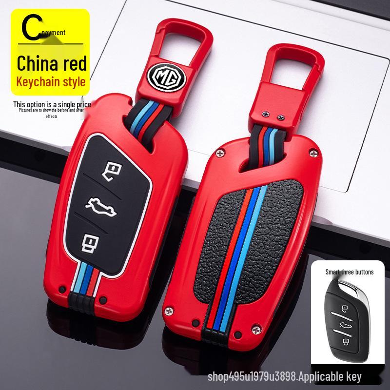 MG Car Key Case: Protective Shell for MG6, MG5, MG ZS, 6Pro, Pilot, HS - High-End EZS Buckle