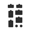 Host Base Dust Plug Silicone Dustproof Protective Cover Game Console Spare Accessories Part for h/Switch OLED
