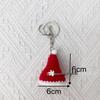 Handcrafted Santa Claus Crochet Keychain & Christmas Tree Decoration
