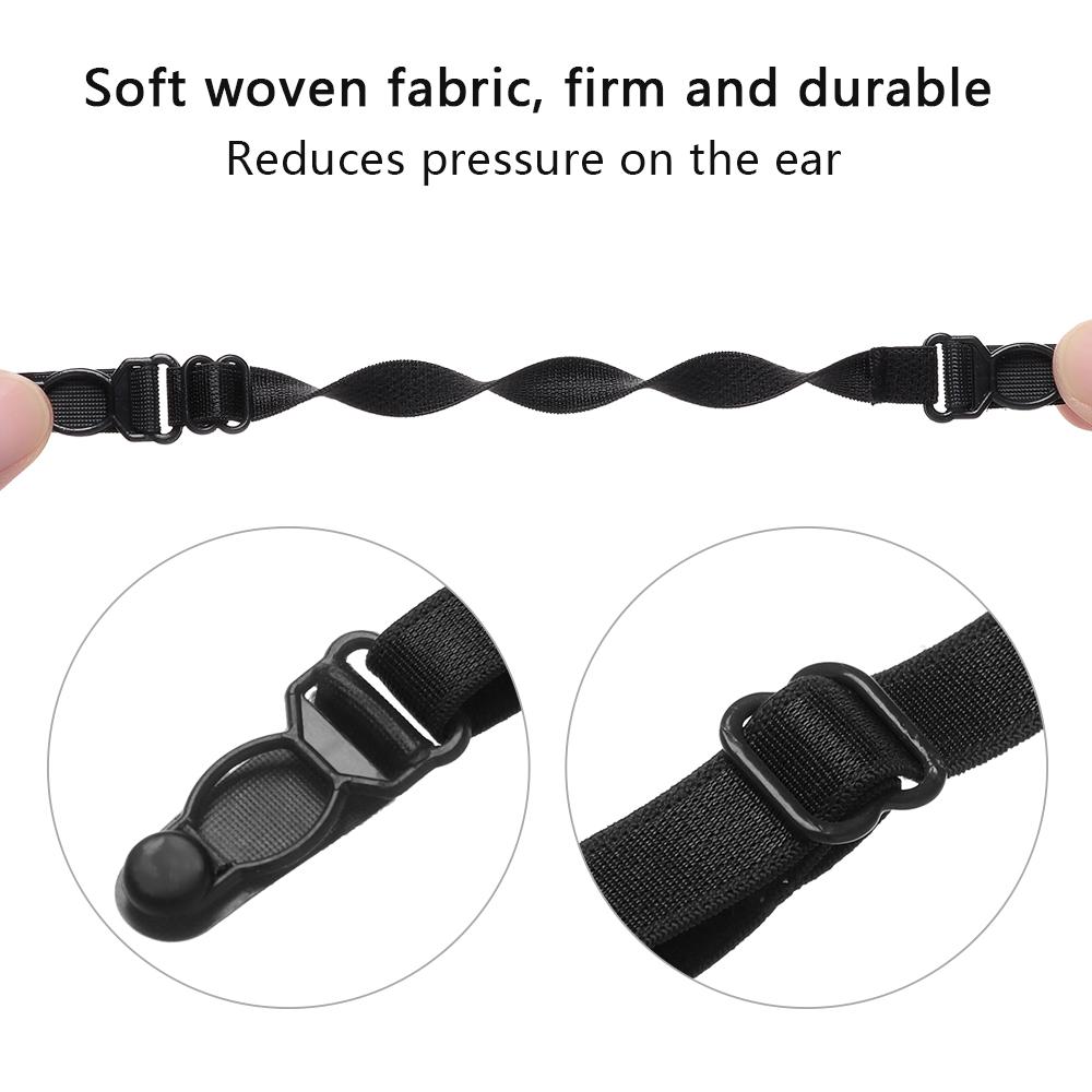 1Pc Adjusting Elastic Mask Ear Protector Extender Artifact Loose Tight Masks Extension Strap Wearing Headwear Clasp Accessories