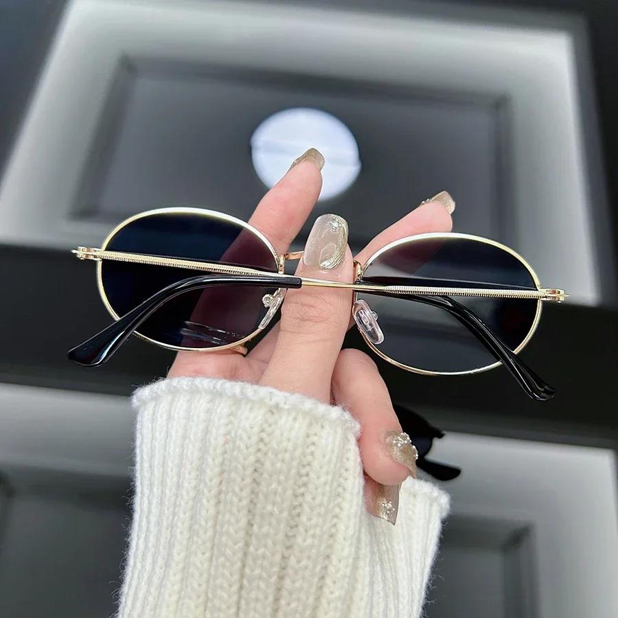 Round Retro Sunglasses Women Men Fashion Vintage Sun Glasses Female Male Frame Personality Mirror Travel Punk