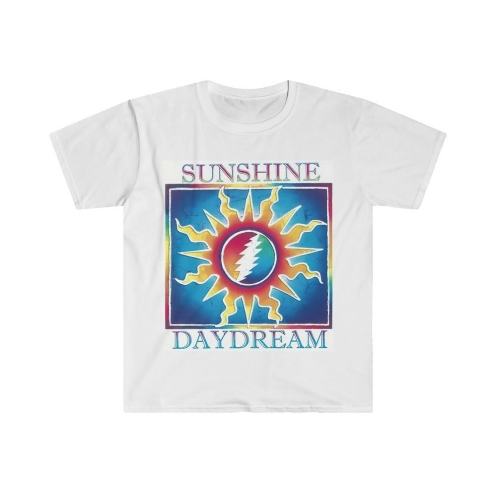 

Unisex Soft Cotton T-Shirt. Grateful Dead. Sunshine Daydream L