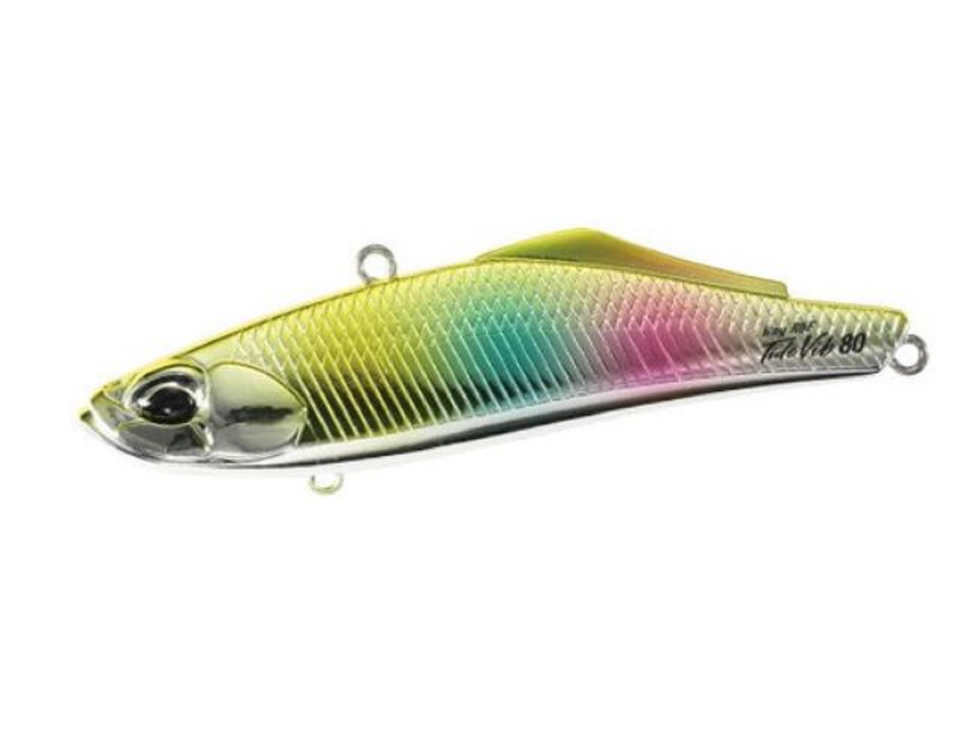 Leurre Vibrant Duo Bay Ruf Tide Vib 80 – Couleur MCC0680, 80mm, 25g, Sinking Avec Grelot, Pour Pêche En Mer, Neuf !