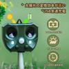 Popular Pest Control Treviz Ultrasonic Animal Repellent for and 5 Repellent Standby Solar USB IP66 PIR Infrared 10m Detection LED Warning Crow and
