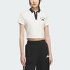 adidas Sportswear SS25 Fashion Slim Fit Short Sleeve Polo Shirt Women Tops KC0075
