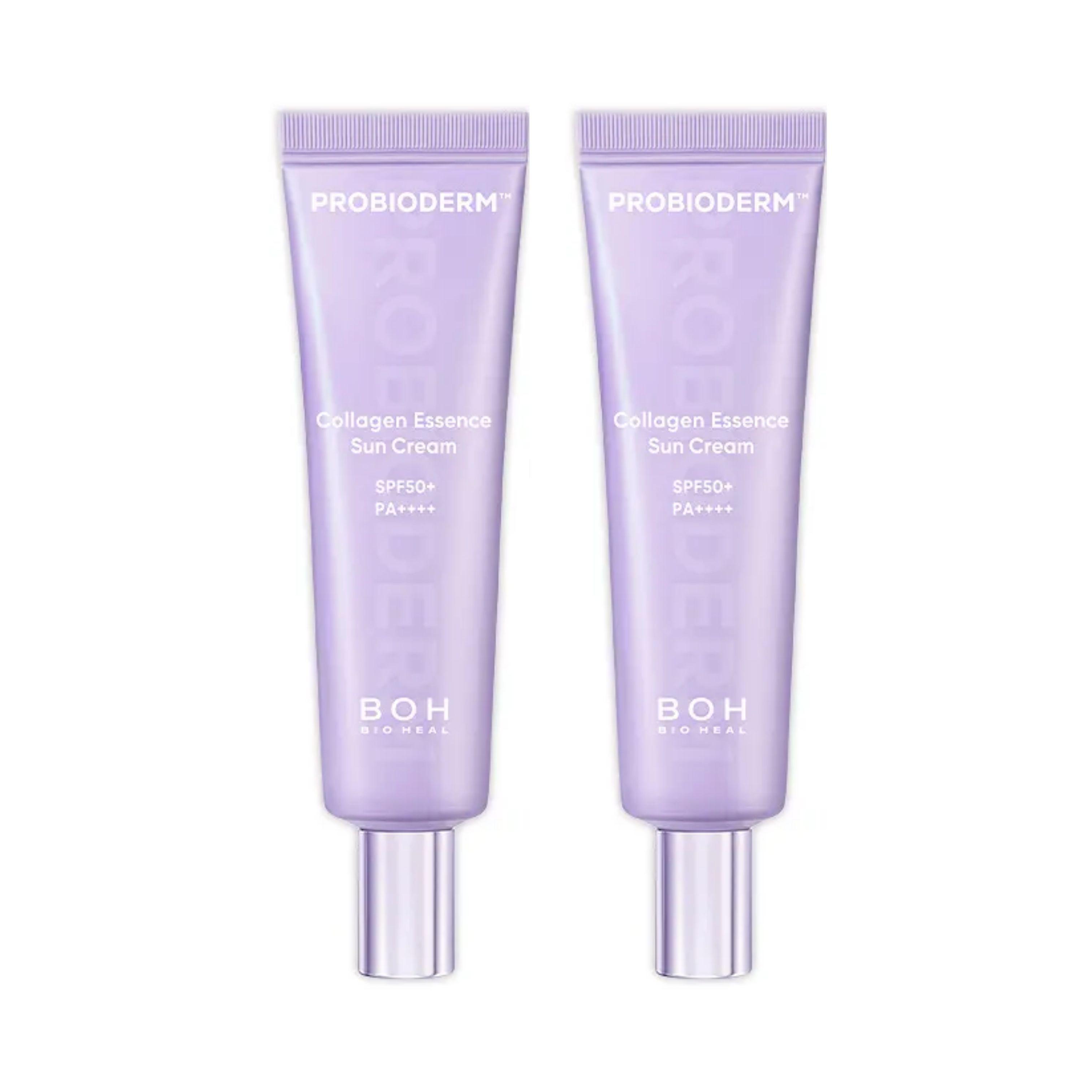 BIOHEAL BOH Probioderm Солнцезащитный крем с коллагеновой эссенцией 50 мл+50 мл (SPF50 + PA ++++)