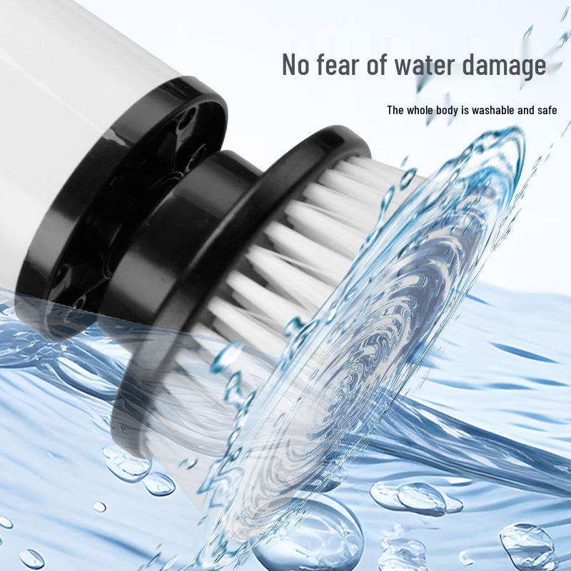 Electric 8-in-1 Retractable Cleaning Brush with LCD Display