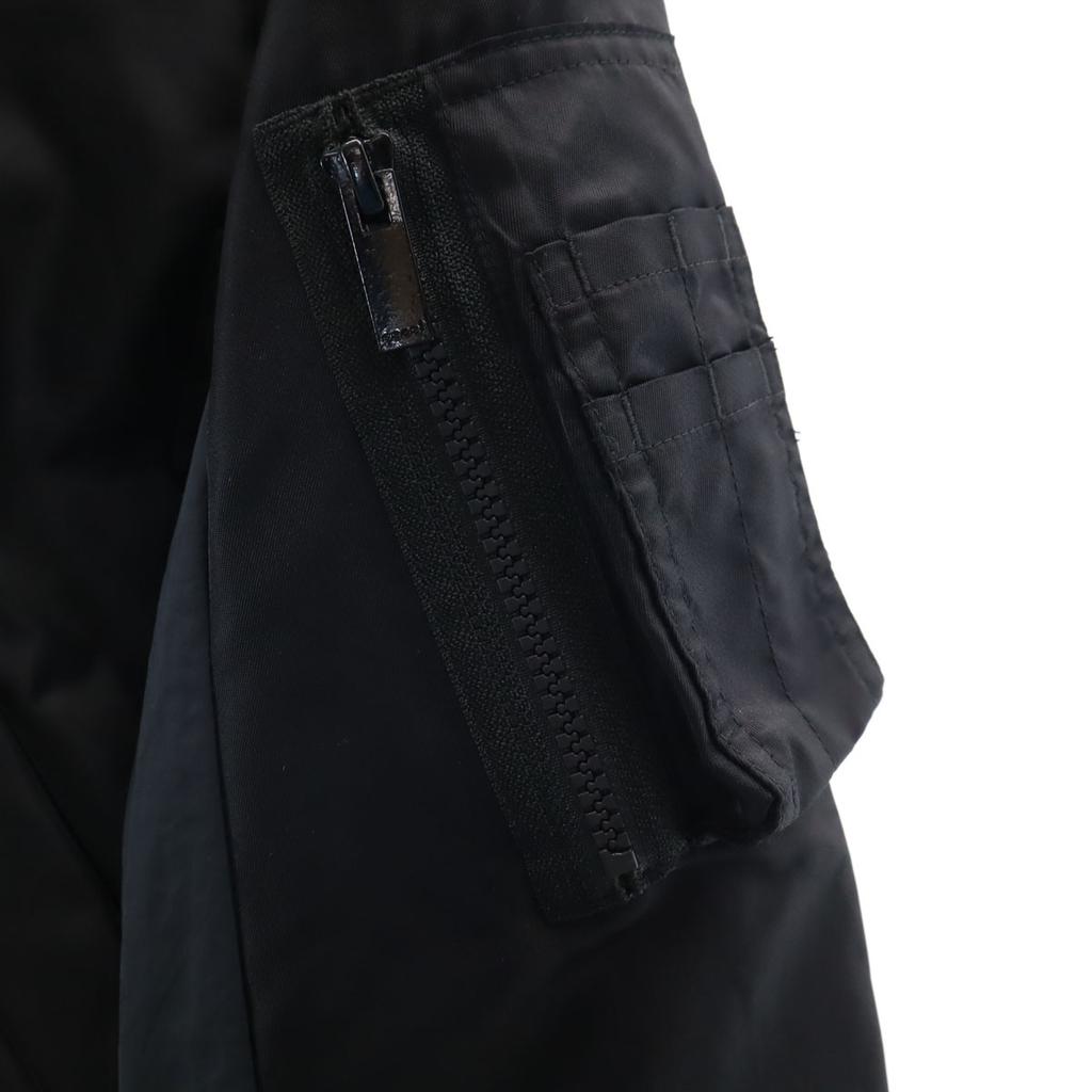 Nike 21AW Sacai Sacai Collaboration Layered Nylon Jacket S Black Men's Used