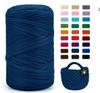 Chunky Large Roll 400g T-shirt Yarn for DIY Knitting, Crochet, Bags & Floor Mats