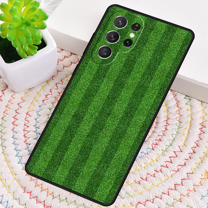 Football Field Phone Case for Samsung Galaxy note 10 pro S26 Ultra S23 S24 FE S25 S21 S22 PLUS shockproof Cove