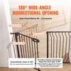 Baby Gate, 29.5"-48.4" Extra Wide, 30" High, Dog Gate for Stairs Doorways and House, Easy Step Walk Thru Auto Close Child Gate Pet Security Gate with
