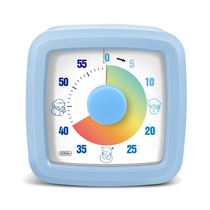 Portable Timer & Alarm Clock for Children's Homework and Time Management