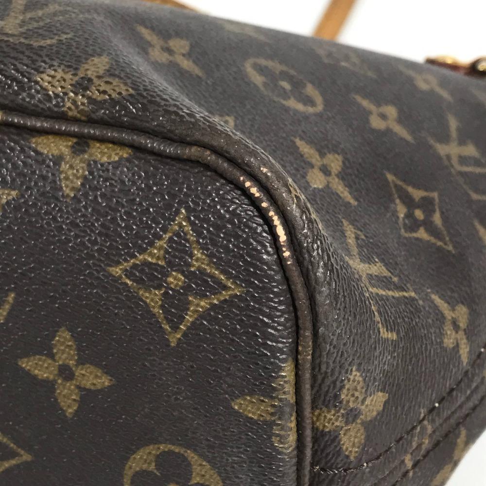Louis Vuitton M40155 Monogram Neverfull PM Shoulder Bag Tote Bag