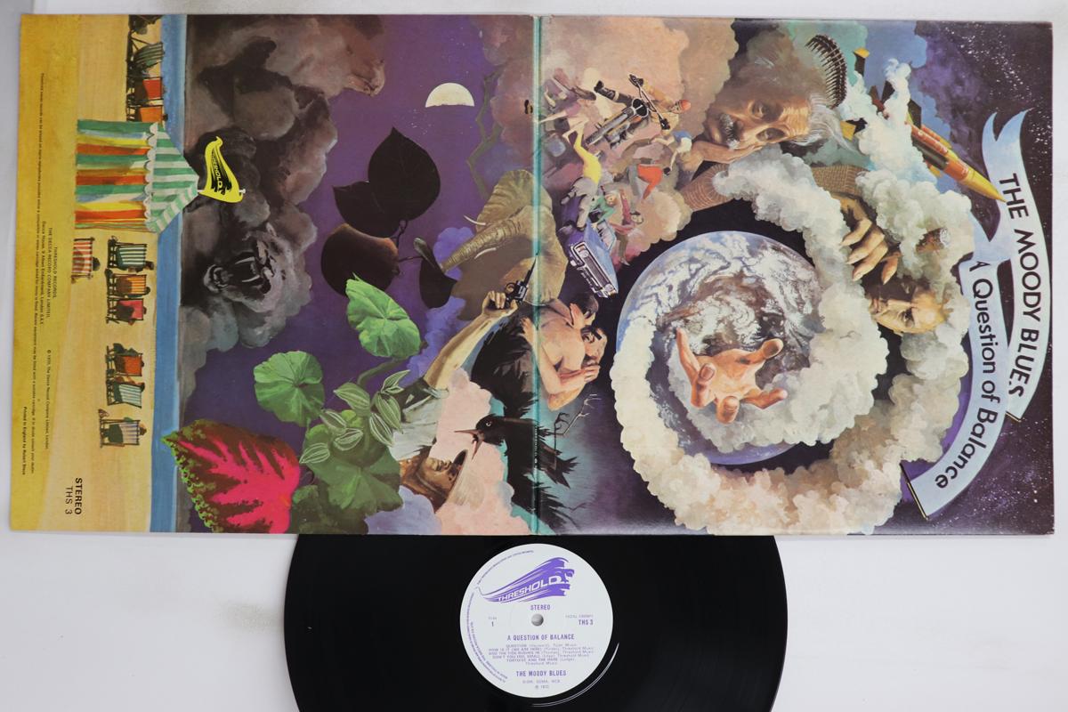 

LP Record MOODY BLUES - A Question Of Balance THS3 THRESHOLD 1970 US Rock Used
