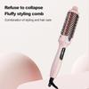Portable Ionic Straightening Hair Curler Round Brush Hair Styling Tool Electric Infrared Heated Comb Hair Styling Brush