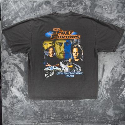 Paul Walker Fast Furious Shirt Brian OConner Tribute Rap Tee Forsaw Studios 2XL
