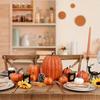 Halloween Artificial Pumpkin Model Simulated Pumpkin Decoration Garden Yard Table Halloween Party Thanksgiving Home Decor