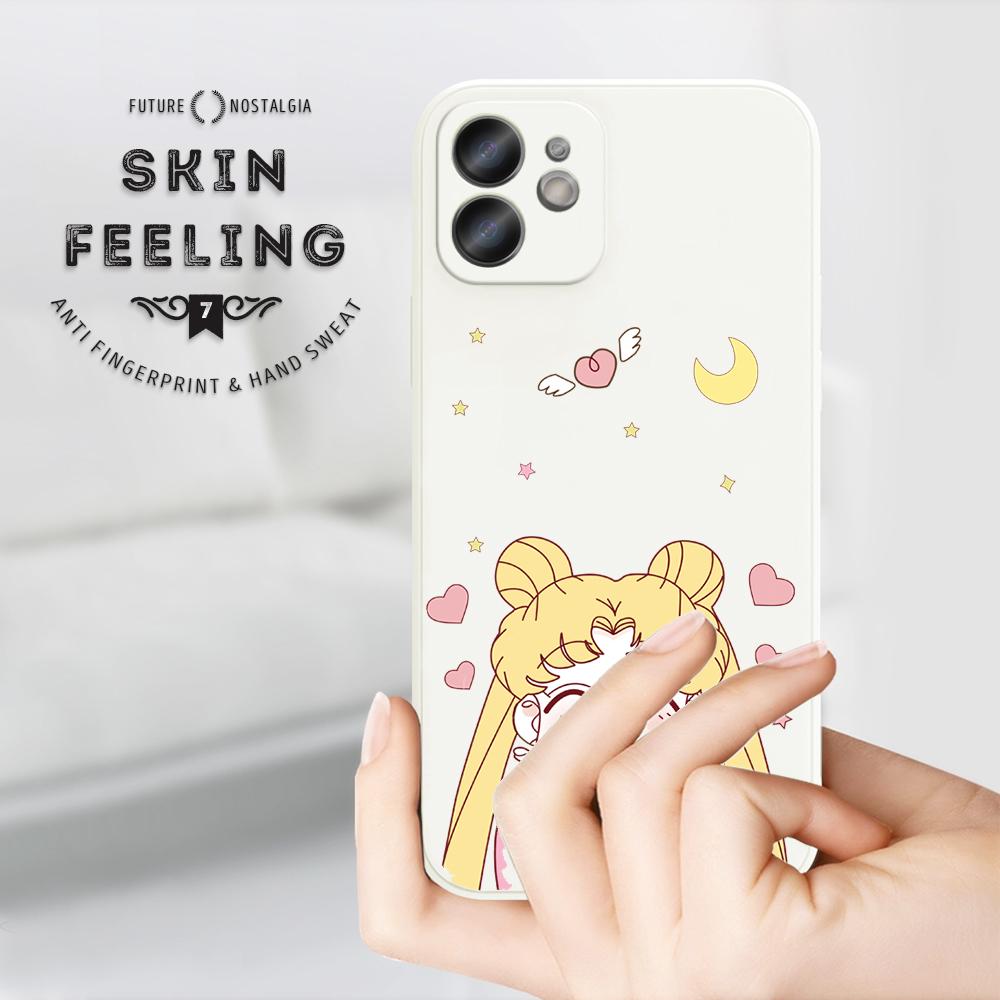 Cartoon Lovely Girl Phone Case for Redmi Xiaomi POCO Note 10 Pro 9 9A 9T 10C 8 7 11 Lite 5G X3 M3 Square Edge Soft Full Camera Protect Cover Case