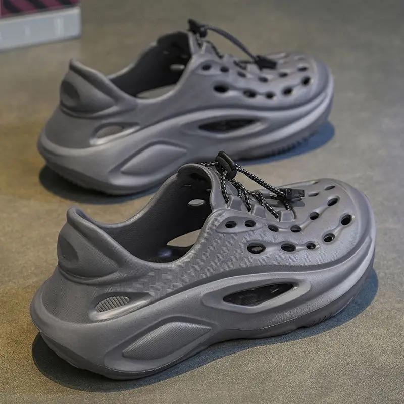 

Fashion Soft Male Shoe Hole Shoes Beach Number 41 on Offer New Arrival Non-slip Summer Low Price Outdoor Luxury 2025 Eva H Men s Sandal 45