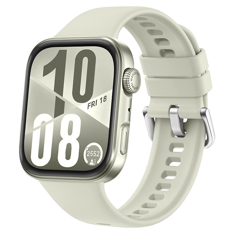 Kompatibel mit der Huawei Fit4 Uhr, mikrotexturiertes Silikonarmband, gleicher Stil wie das originale HUAWEI FIT3 Armband.