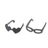 20 szt. Mini Plastikowe Okulary Okrągłe Oprawki Okulary Dla Lalek High Dzieci Zabawka Mini Okulary Losowe Akcesoria Dla Lalek