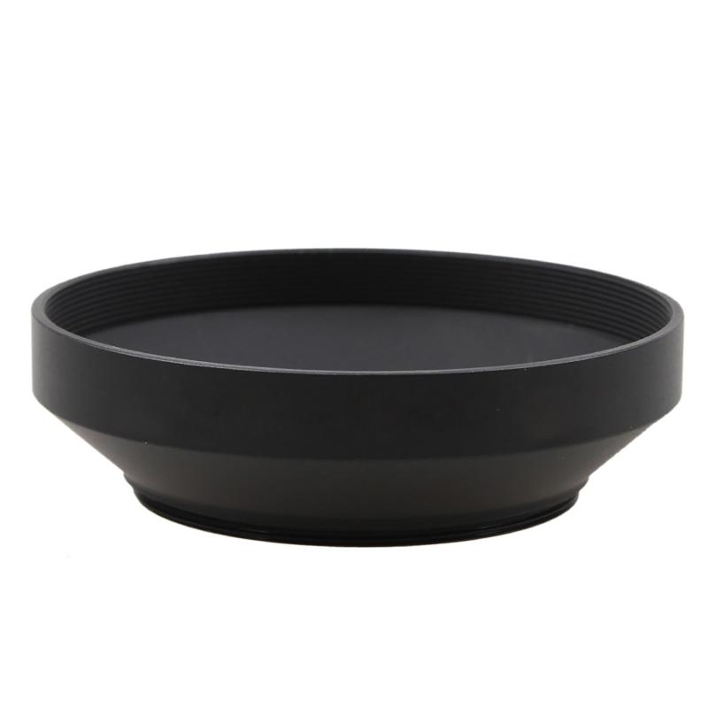 39 40,5 43 46 49 52 55 58 62 72 mm Kamera Metall-Gegenlichtblende Weitwinkel-Gegenlichtblende mit Schraubmontage für Digitalkamera-Zubehör