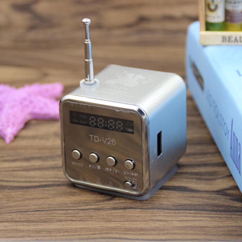 Mini Portable Stereo Sound Speaker Support TF/FM Radio AUX Radio Music Player Bluetooth Speaker For PC Computer Phone Mobile