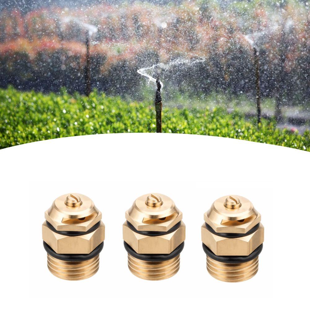 3PCS 180 Degree Sprinkler Head G1/2  Male Thread Refraction Sprinkler Nozzle  Outdoor Cooling