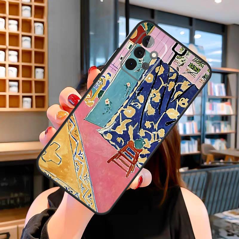 Matisse Oil Painting Case For Samsung Galaxy A53 A56 A36 A06 A13 A32 A12 A22 A52 A35 A26 A16 A55 A15 A54 A34 A14