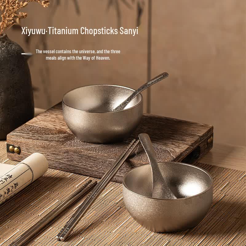 Westinghouse Pure Titanium 3-Piece Dinnerware Set