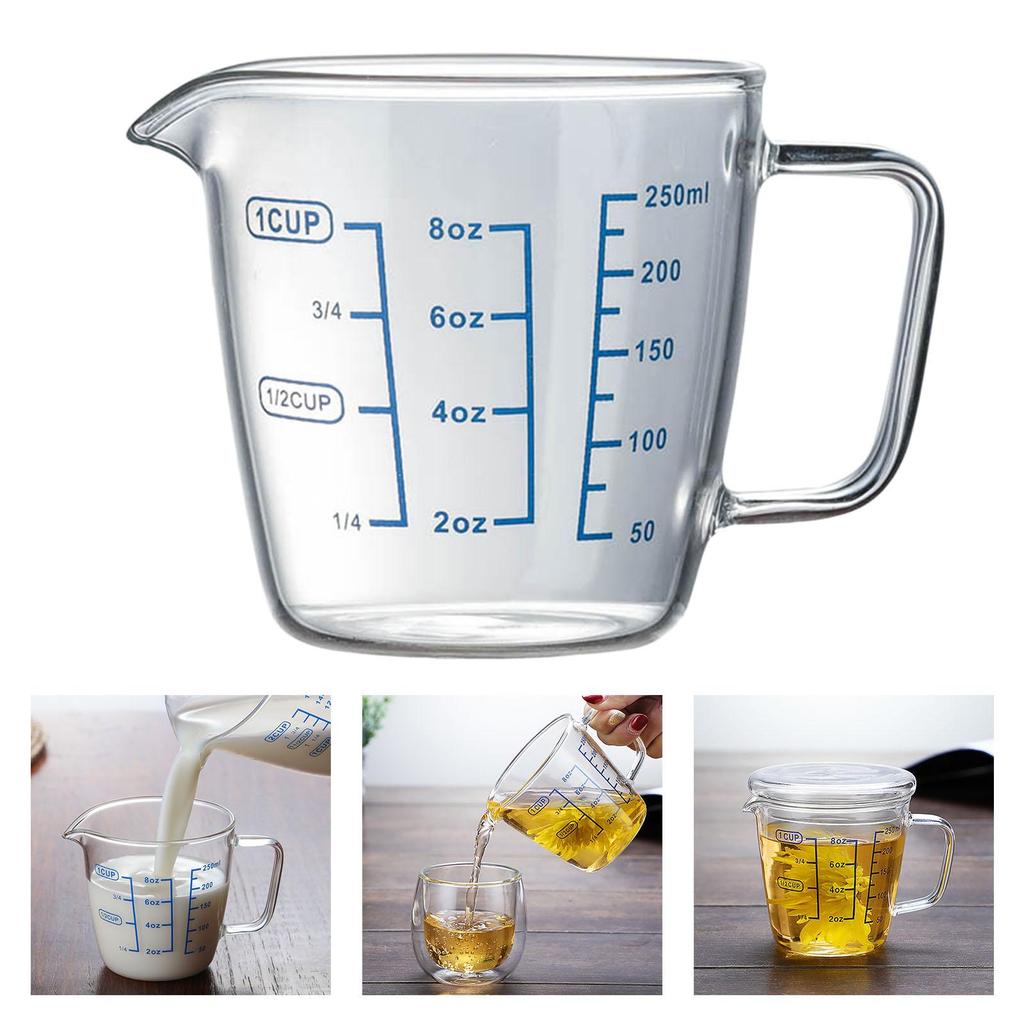 Measuring Jug Microwave Cup -Resistant with Milk Tools for Cooking Supplies