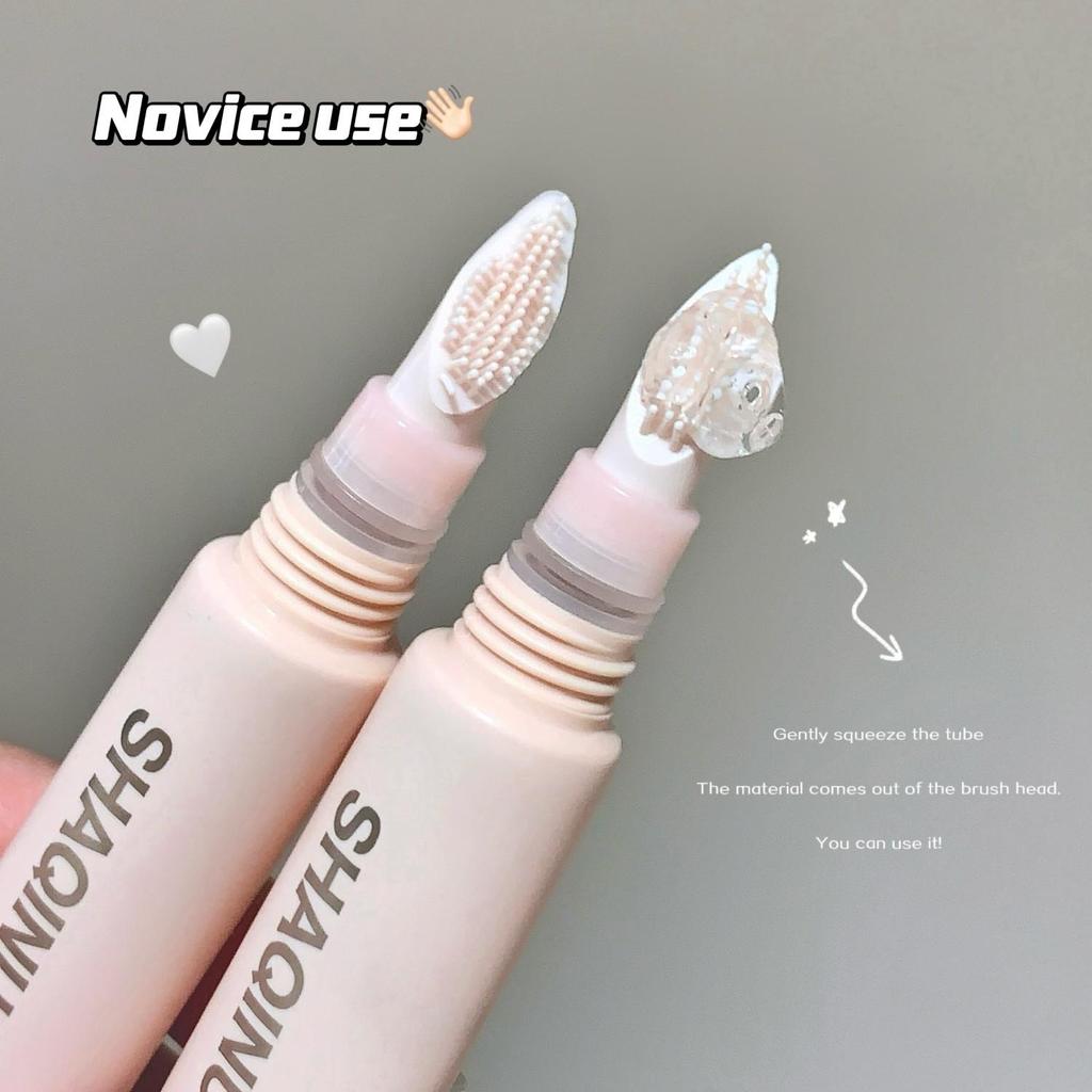 SHAQINUO 3D Eyebrow Gel Transparent Gel Texture Eyebrow Shaping Cream Long-lasting Waterproof Natural Eyebrow Soap