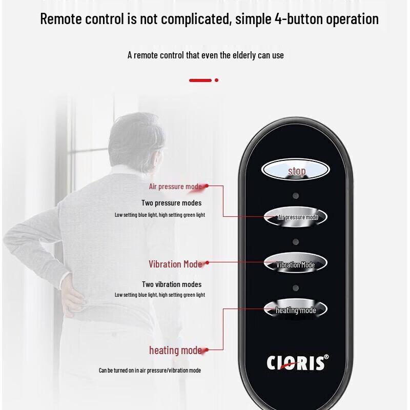 CLORIS Q600 Lumbar Massager CN plug (adapter included)