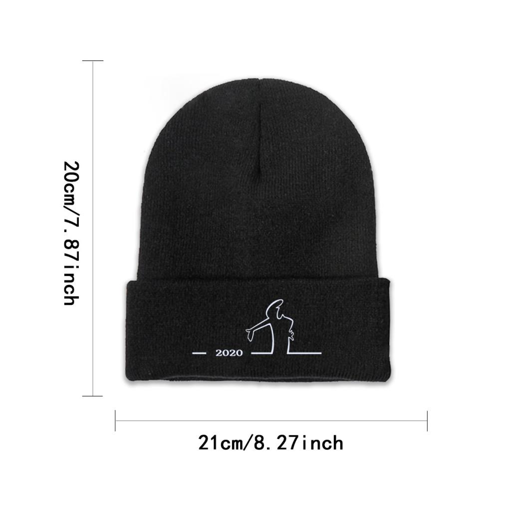 La Linea 2020 Knit Hat Beanies Autumn Winter Hats Warm Polyester  Hip-hop  Caps for Unisex Women Gifts