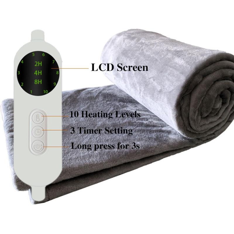 Heating Winter Warm Blanket Home Office Outdoor Heating Mattres Washable Wearable Electric Blanket Automatic Constant Temperature Controls Bed Sheets