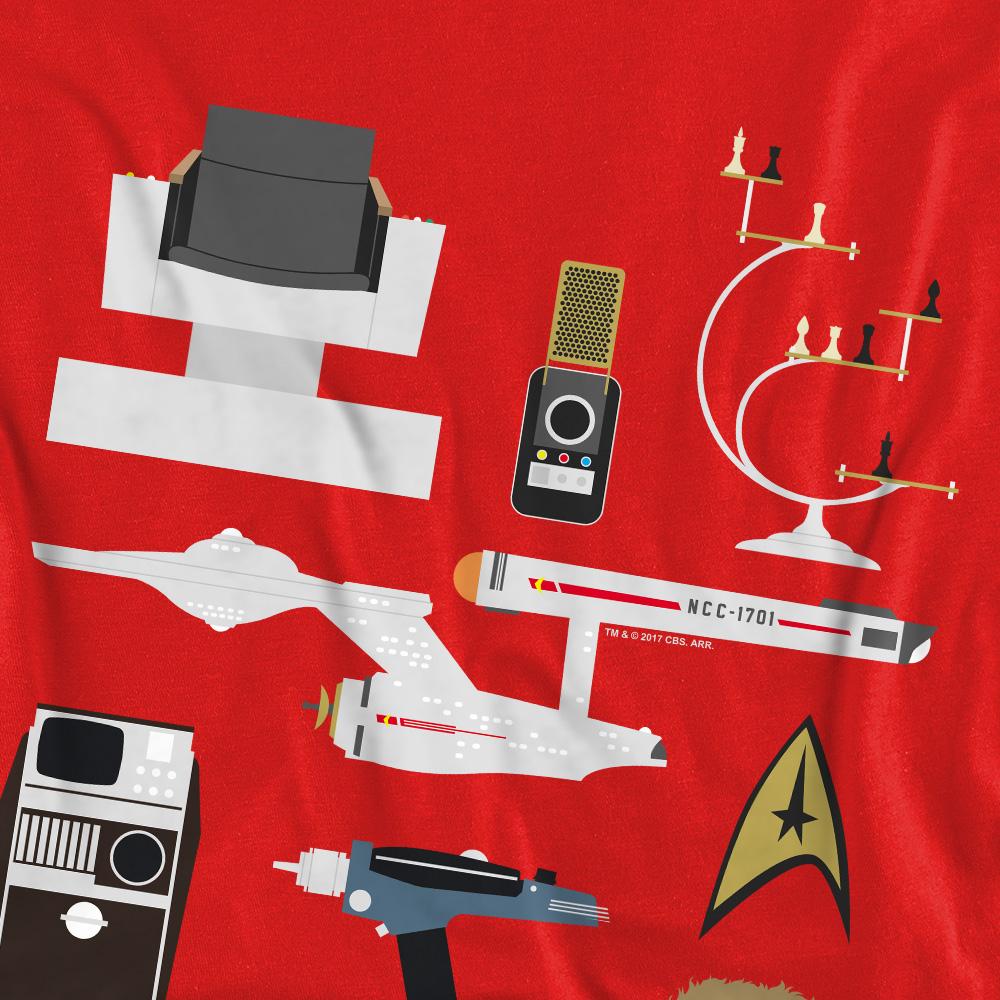STAR TREK Unisex Adult The Original Series Gift Set Sweatshirt