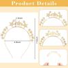 Alloy Rhinestone Star Headband Fashion Bride Headpiece New Star Halo Headband