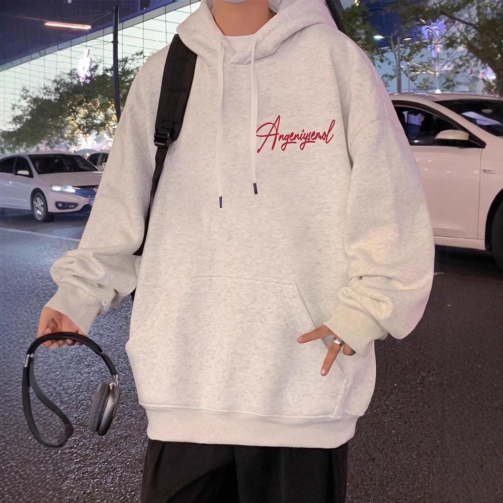 Men's Oversized Fleece-Lined Hoodie - American Heavyweight Casual Autumn/Winter Jacket