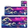 Tappetino Mouse Onde Giapponesi Professionale E-sports Giocatori Velocità Gaming Gomma Tastiera Notbook Tappetino Scrivania Cool PC Accessori Mousepad