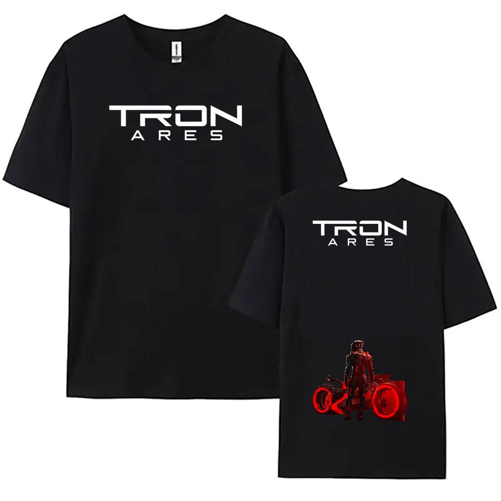 Film TRON Ares T-shirt Rockband Nine Inch Nails NIN T-shirts Bomull Lös Kortärmad Damkläder Streetwear Grafiska T-shirts