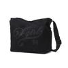 X-girl Logo and Number Messenger Bag 105253053002 Black One Size