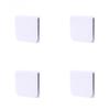 2/4/6/8Pcs Non-Punching Shower Curtain Clips Windproof Curtain Fixed Fastener  Bathroom Accessories