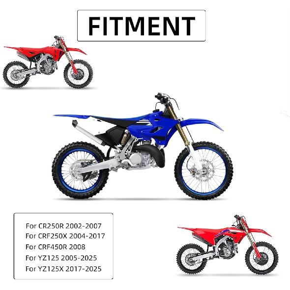 Front Sprocket Guard,CNC Engine Case Saver Cover Protector for Dirt Bike CRF250X 04-17/YZ125 05-25/YZ125X 17-25/CR250R 02-07/CRF450R 08