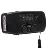 Solar Hand Crank Radio 2000mAh Battery AM FM WB Emergency Weather Radio with LED Flashlight for Outdoor Camping Hiking