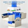 Tool-Less Self-Locking STP Zinc Alloy RJ45 Keystone Jack,40Gbps CAT6A CAT7 CAT8 Shielded Module for Wall Plate Patch Panel LAN
