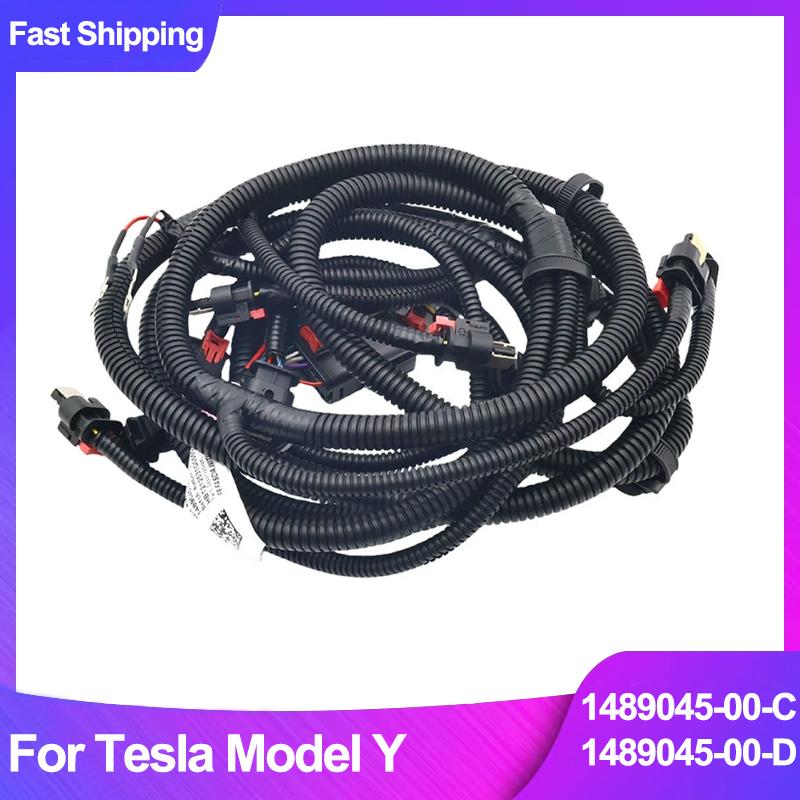 1489045-00-C 1489045-00-D For Tesla Model Y Front Bumper Wiring Harness Assembly 1489045 Car Replacement Parts 1pc