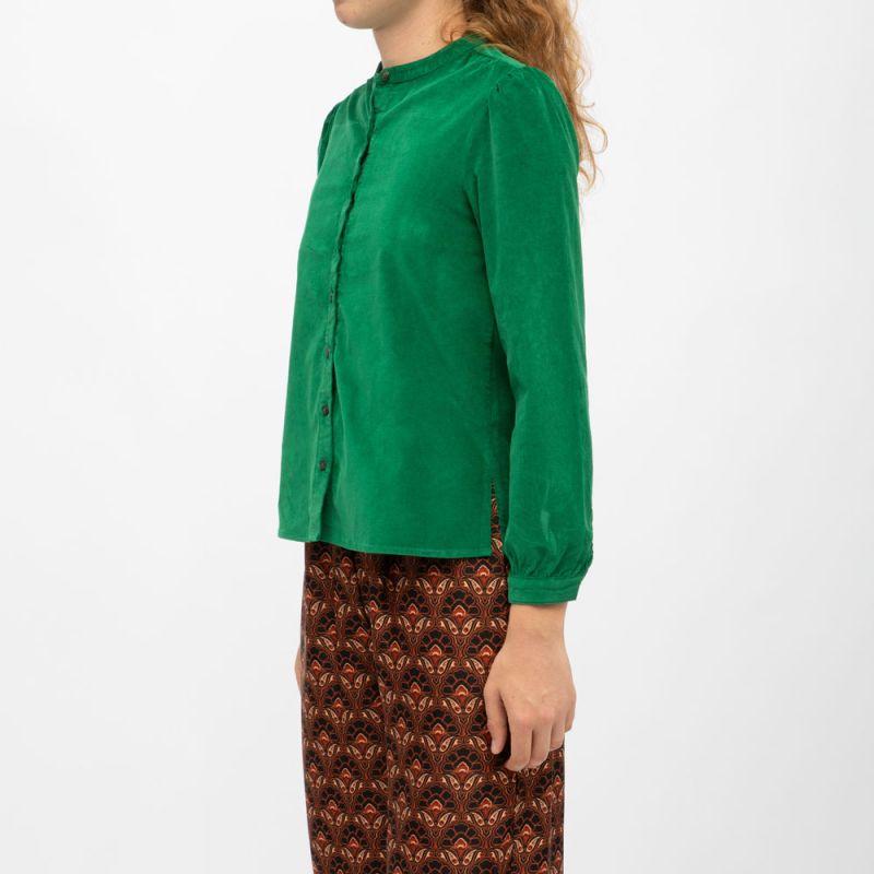 Blouse velours col mao blondie Femme LA PETITE ETOILE