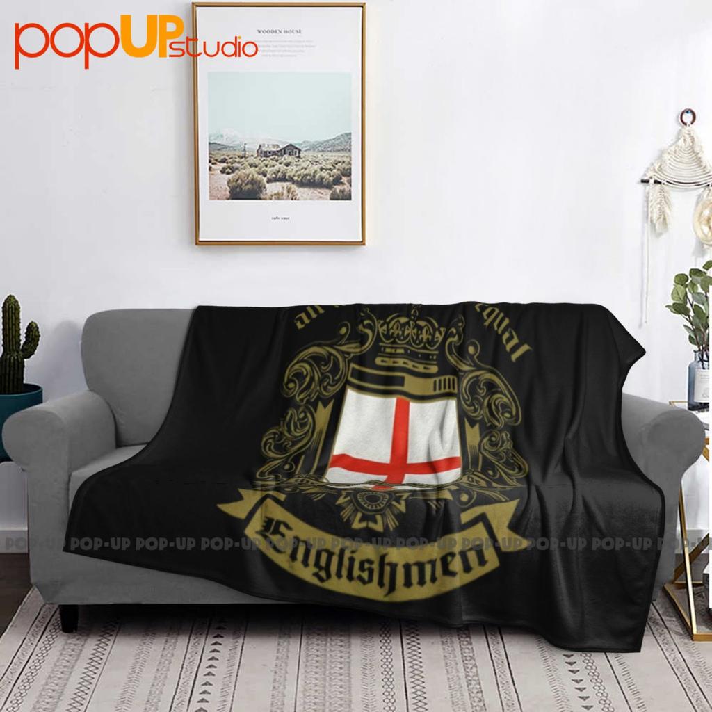 Men Are Born Equal English Mens Ultra-Soft Blanket Quilt Winter Sofa Cover Bed Covers