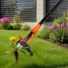 Long Handled Weed Puller Stand Up Puller, Handle 4-Claw Weeding Tool, Easy-Eject Mechanism, Garden Tool for Seniors Hand Weeder Lawn, Remove