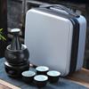 Creative Ceramic Wine Warmer - Yellow Wine Heating Set with Hot Water Pot